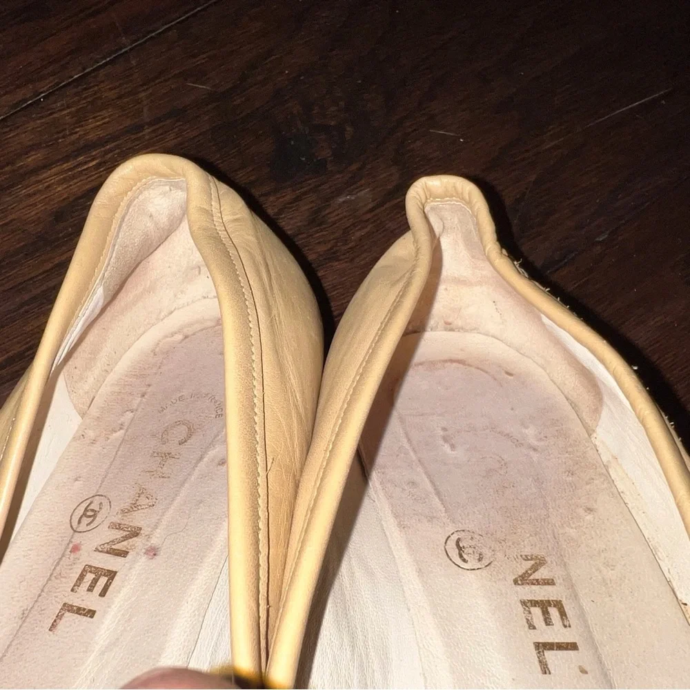 Vintage Chanel Women’s Leather Loafers